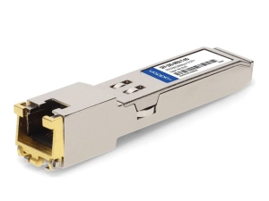 AddOn - SFP  transceiver module (equivalent to: Arista Networks SFP-10G-MRA-T) - 10GbE - over copper - 1000Base-TX, 100Base-TX, SFP-10G-MRA-T-AO