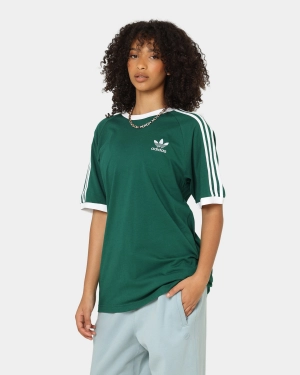 Adidas Adicolor Classic 3-Stripes T-Shirt Collegiate Green