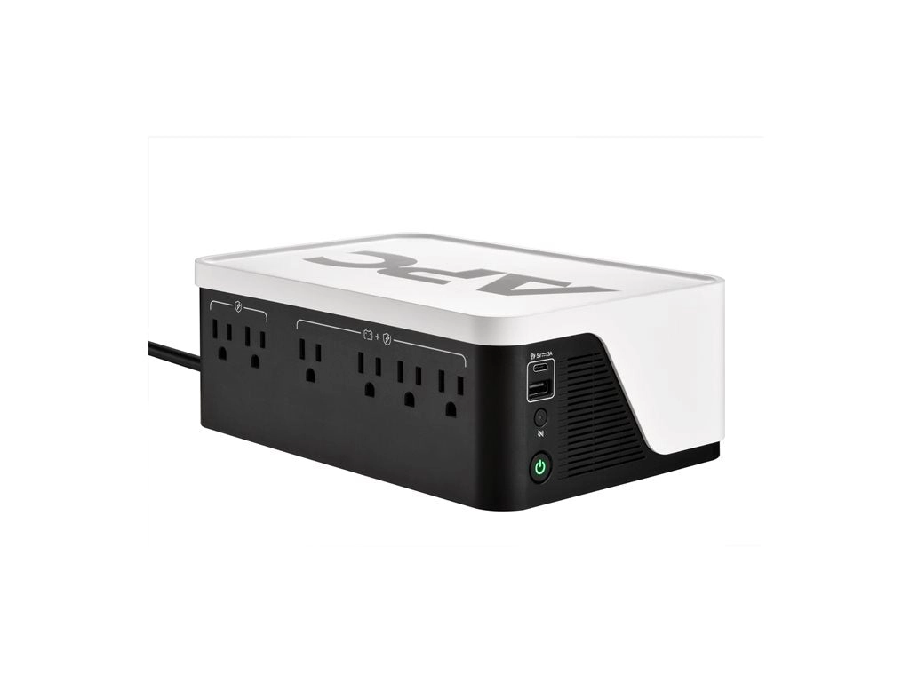 APC Back-UPS BE500G3 - UPS - USB-C   USB-A, Battery not user replaceable - AC 120 V - 300 Watt - 500 VA - output connectors: