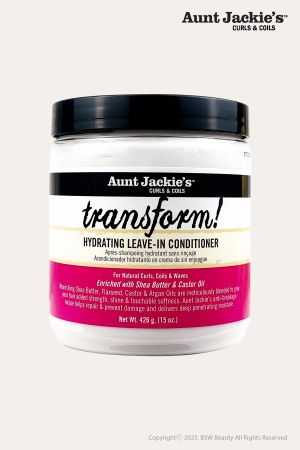 AUNT JACKIE'S CURLS & COILS TRANSFORM! LEAVE-IN CONDITIONER 15oz