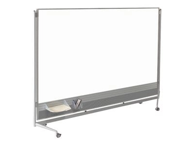 Best-Rite D.O.C. - Whiteboard - floor-standing - 95.98 in x 72 in - double-sided - mobile 661AH-HH