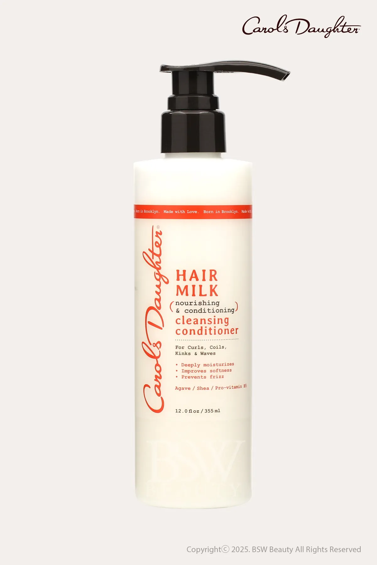 CAROLS DAUGHTER HAIR MILK NOURISHING & CONDITIONING CLEANSING CONDITIONER 12oz