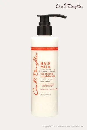 CAROLS DAUGHTER HAIR MILK NOURISHING & CONDITIONING CLEANSING CONDITIONER 12oz