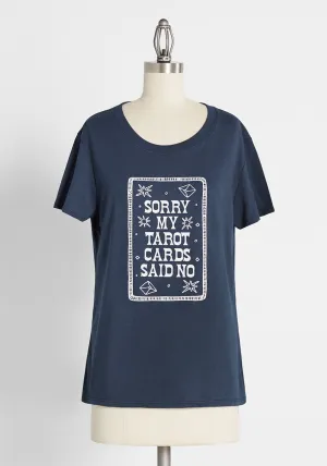 Consulting The Cards Graphic Tee