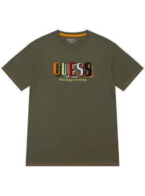 Dark Green Great Things Logo T-Shirt (7-16)
