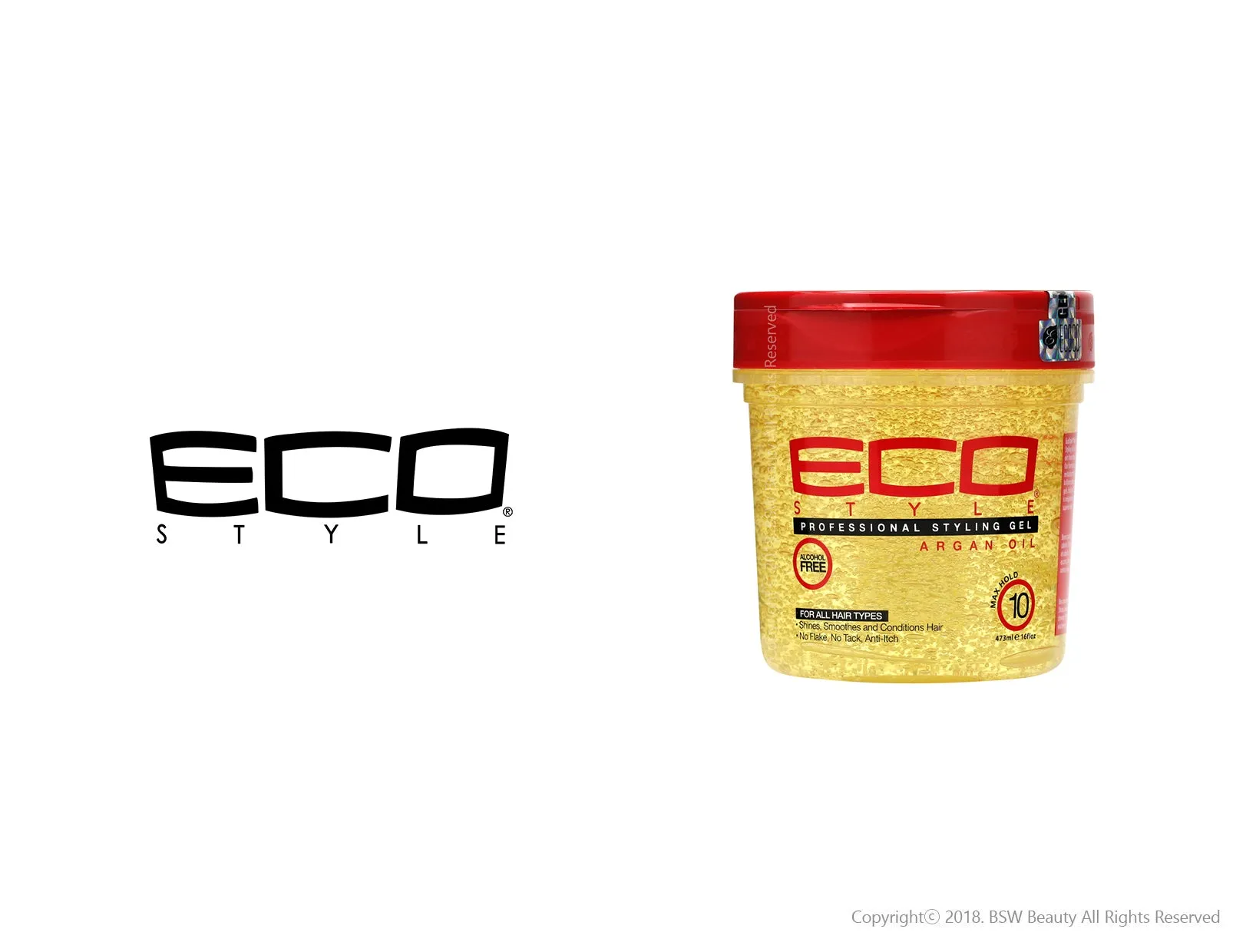 ECO STYLE PROFESSIONAL STYLING GEL - ARGAN OIL