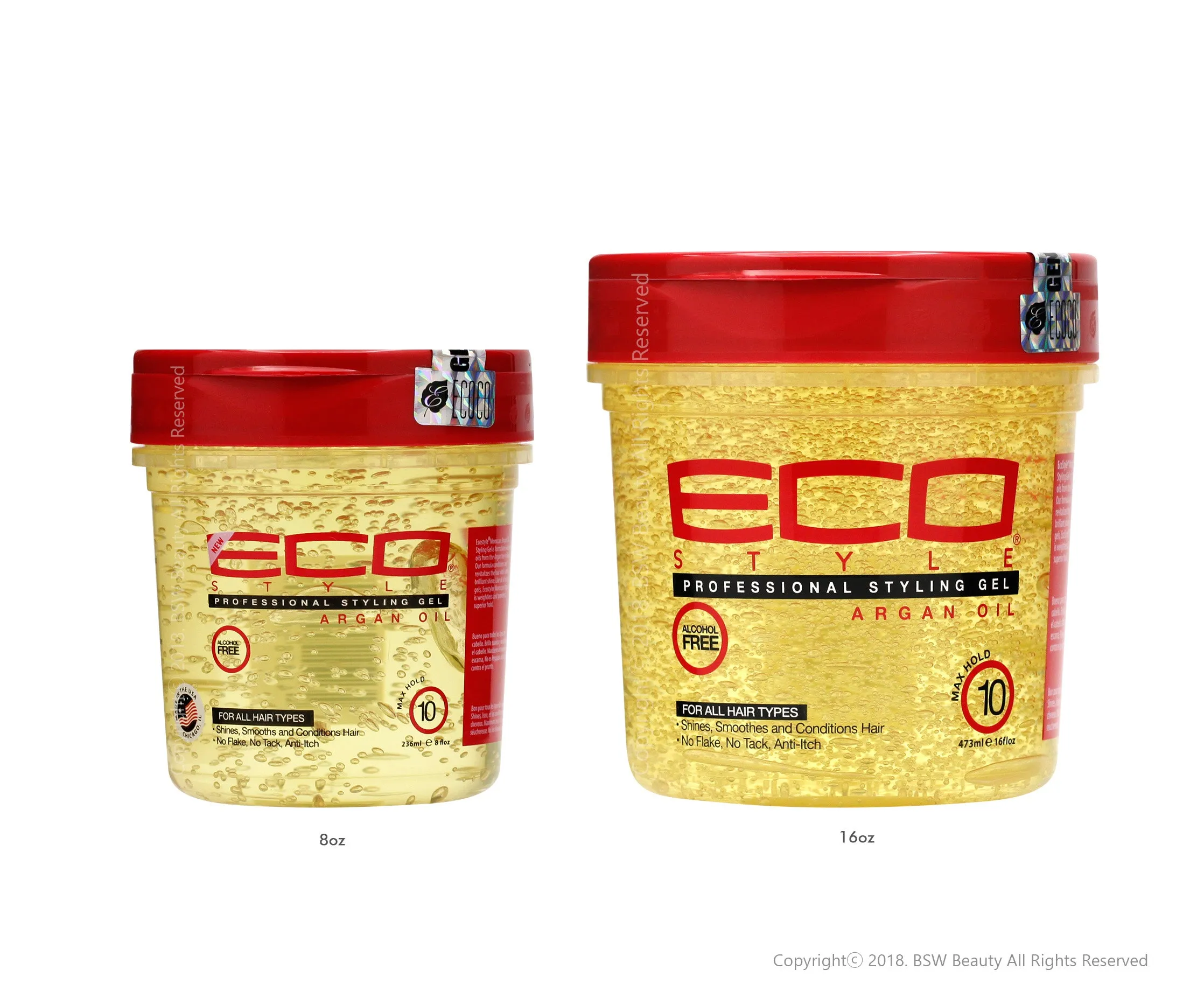 ECO STYLE PROFESSIONAL STYLING GEL - ARGAN OIL