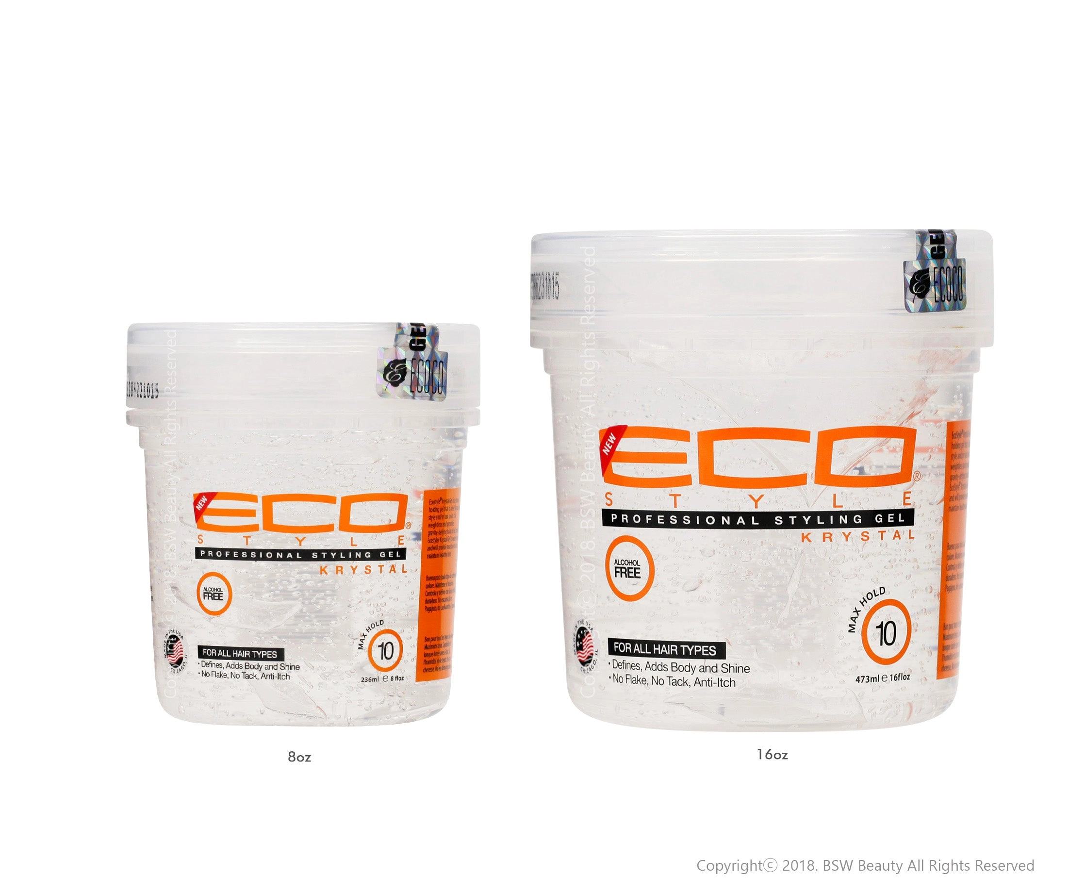 ECO STYLE PROFESSIONAL STYLING GEL - KRISTAL