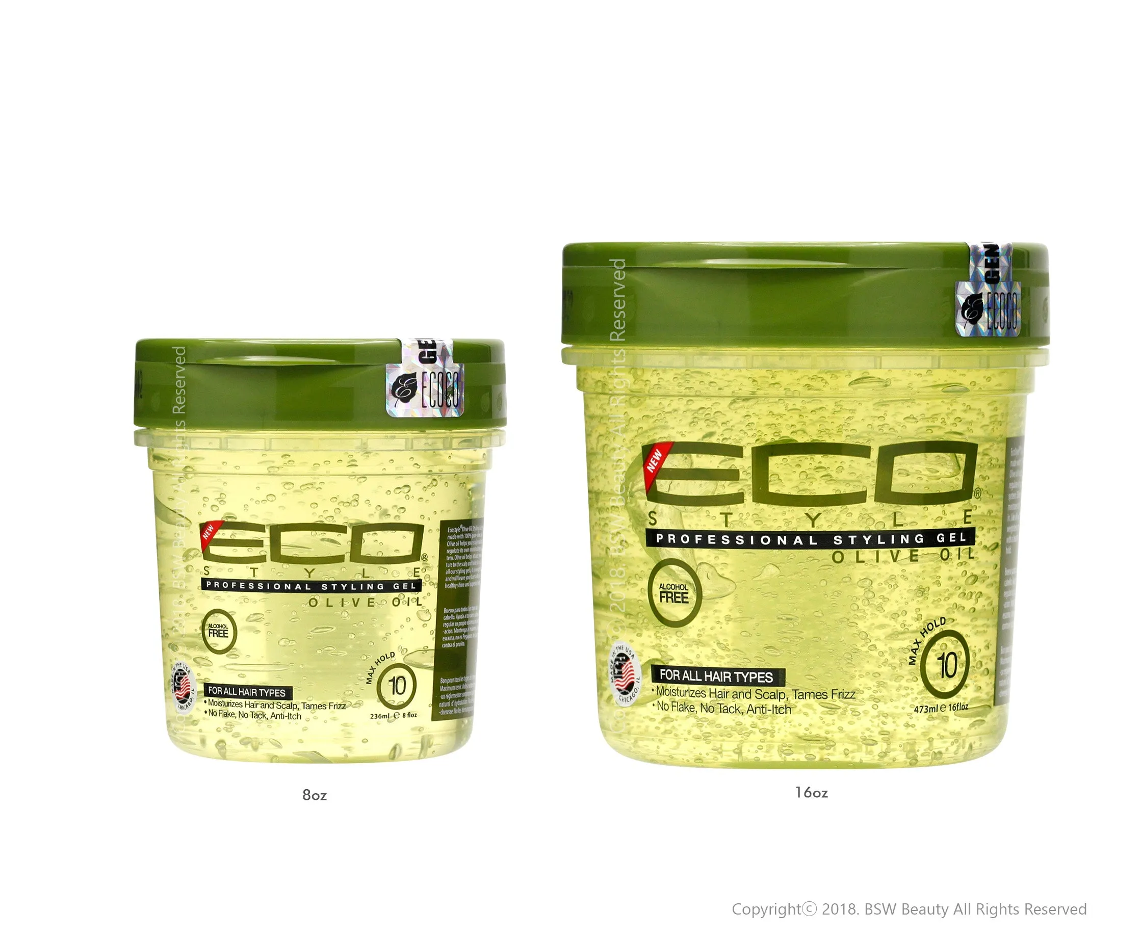 ECO STYLE PROFESSIONAL STYLING GEL - OLIVE OIL