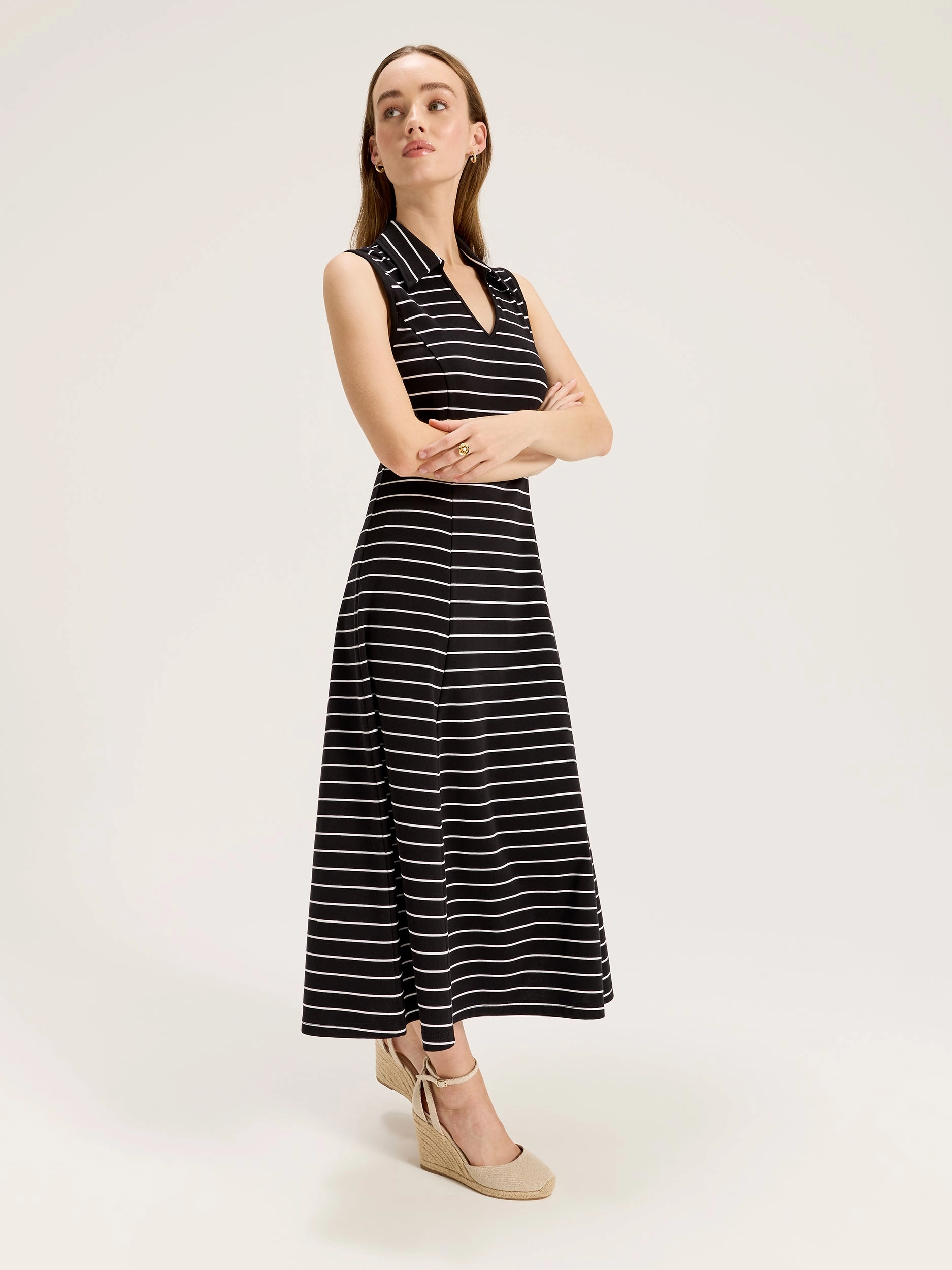 Eze Stripe Jersey Dress