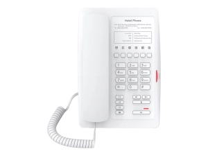 Fanvil H3 - VoIP phone - SIP, SIP v2 over TCP, SIP v2 over UDP, SIP v2 over TLS, RTCP, RTP, SRTP - 2 lines - white FANVIL-H3-WHITE