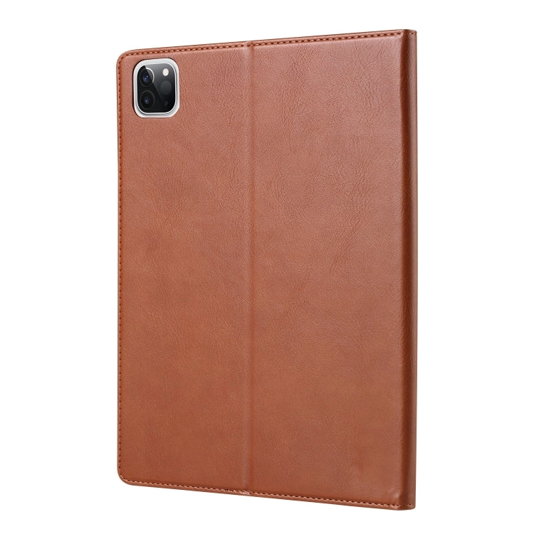 For iPad Pro Knead Skin Texture Horizontal Flip Leather Tablet Case with Photo Frame  Holder