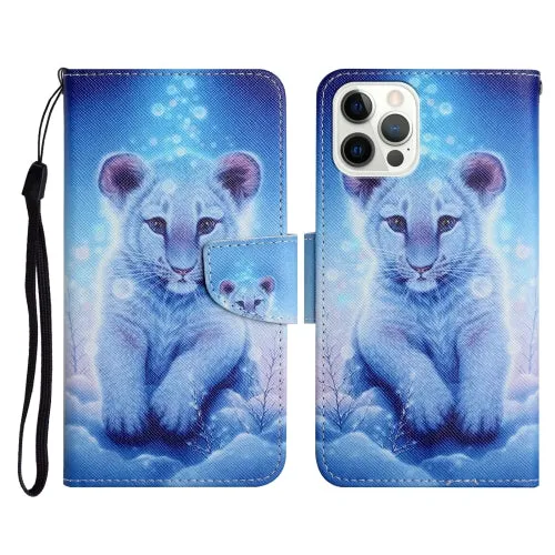 For iPhone 11 Painted Pattern Horizontal Flip Leather Case with Holder  Card Slot  Wallet