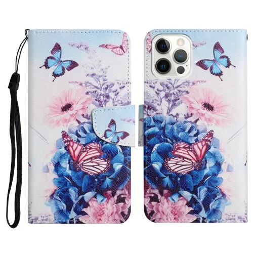 For iPhone 11 Painted Pattern Horizontal Flip Leather Case with Holder  Card Slot  Wallet