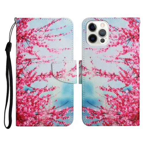 For iPhone 11 Painted Pattern Horizontal Flip Leather Case with Holder  Card Slot  Wallet