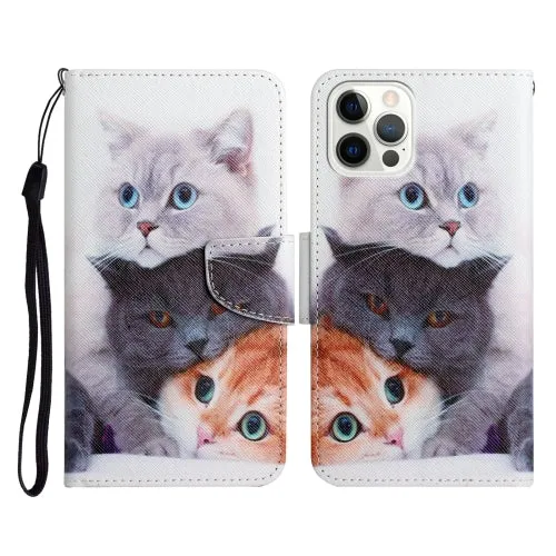 For iPhone 11 Painted Pattern Horizontal Flip Leather Case with Holder  Card Slot  Wallet