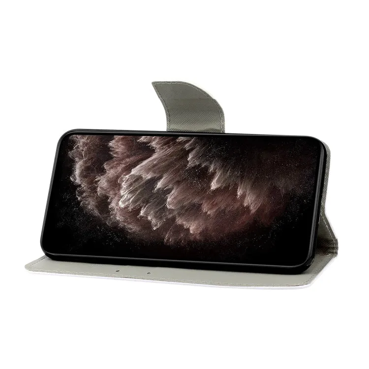 For iPhone 11 Painted Pattern Horizontal Flip Leather Case with Holder  Card Slot  Wallet