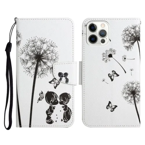 For iPhone 11 Painted Pattern Horizontal Flip Leather Case with Holder  Card Slot  Wallet