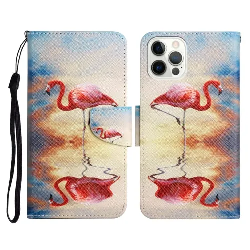 For iPhone 11 Painted Pattern Horizontal Flip Leather Case with Holder  Card Slot  Wallet