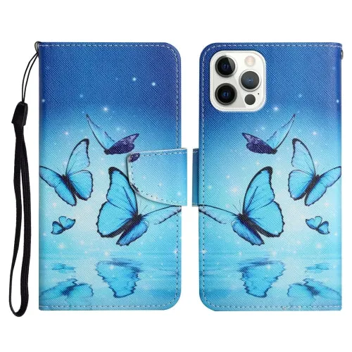 For iPhone 11 Painted Pattern Horizontal Flip Leather Case with Holder  Card Slot  Wallet