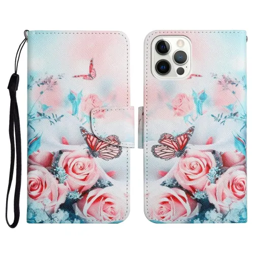 For iPhone 11 Painted Pattern Horizontal Flip Leather Case with Holder  Card Slot  Wallet