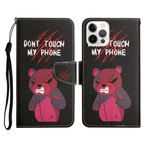 For iPhone 11 Painted Pattern Horizontal Flip Leather Case with Holder  Card Slot  Wallet