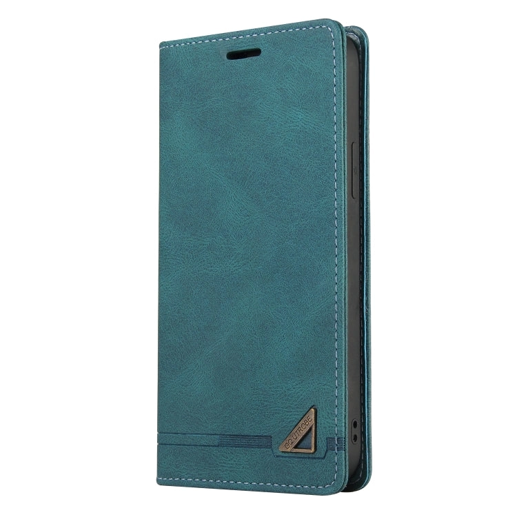 For iPhone 11 Skin Feel Anti-theft Brush Horizontal Flip Leather Case with Holder  Card Slots