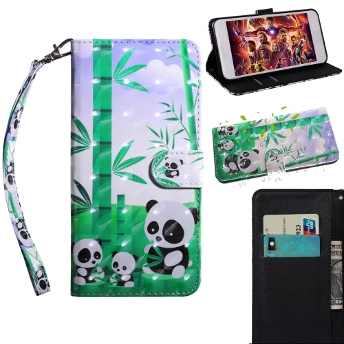 For Samaung Galaxy S22 5G 3D Painted Pattern Horizontal Flip Leather Phone Case with Holder