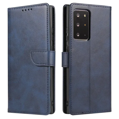 For Samsung Galaxy Note20 Calf Texture Buckle Horizontal Flip Leather Case with Holder  Card