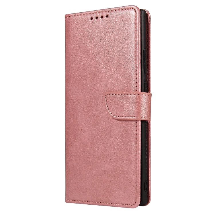 For Samsung Galaxy Note20 Calf Texture Buckle Horizontal Flip Leather Case with Holder  Card