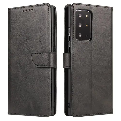 For Samsung Galaxy Note20 Calf Texture Buckle Horizontal Flip Leather Case with Holder  Card