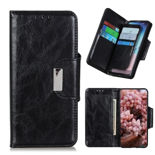For Samsung Galaxy Note20 Crazy Horse Texture Horizontal Flip Leather Case with Holder  6-Card