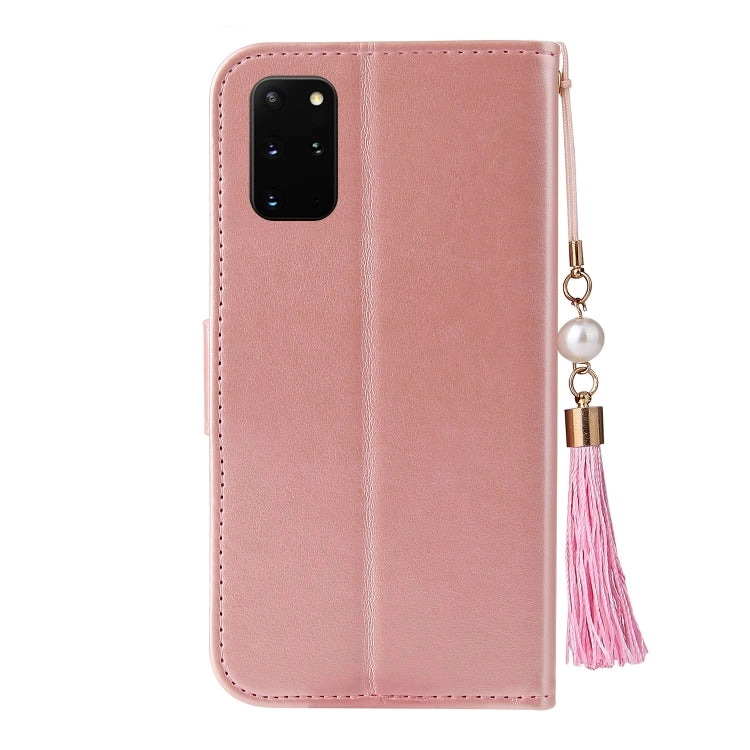 For Samsung Galaxy Note20 Embossed Lucky Tree Horizontal Flip Leather Case with Holder  Card