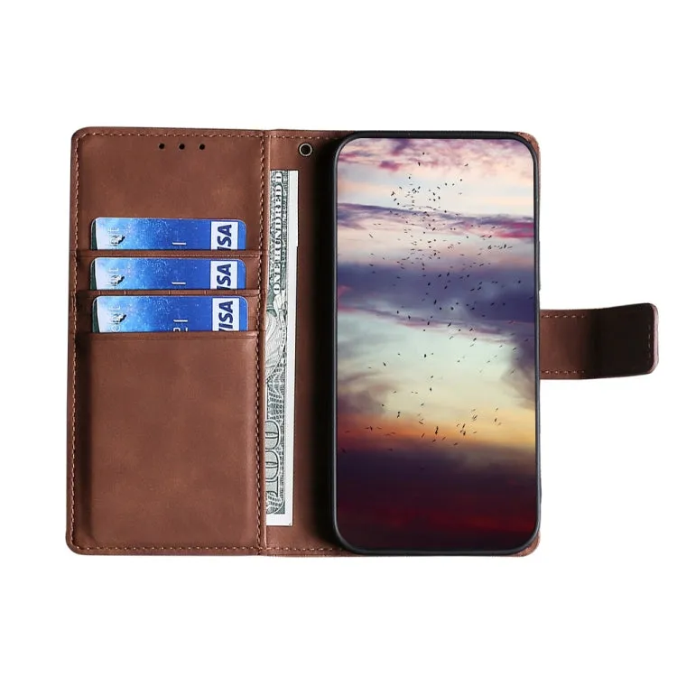 For Samsung Galaxy S21  5G Skin Feel Crocodile Texture Magnetic Clasp Horizontal Flip PU Leather