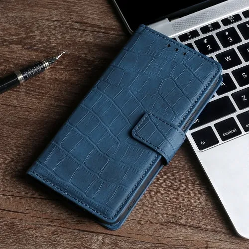 For Samsung Galaxy S21  5G Skin Feel Crocodile Texture Magnetic Clasp Horizontal Flip PU Leather