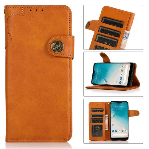 For Samsung Galaxy S22 5G KHAZNEH Dual-Splicing Cowhide Texture Horizontal Flip Leather Case with