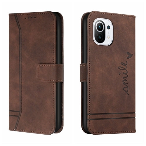 For Xiaomi Mi 11 Retro Skin Feel Horizontal Flip Soft TPU   PU Leather Case with Holder  Card