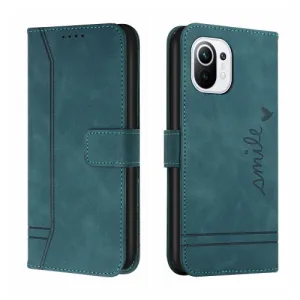 For Xiaomi Mi 11 Retro Skin Feel Horizontal Flip Soft TPU   PU Leather Case with Holder  Card