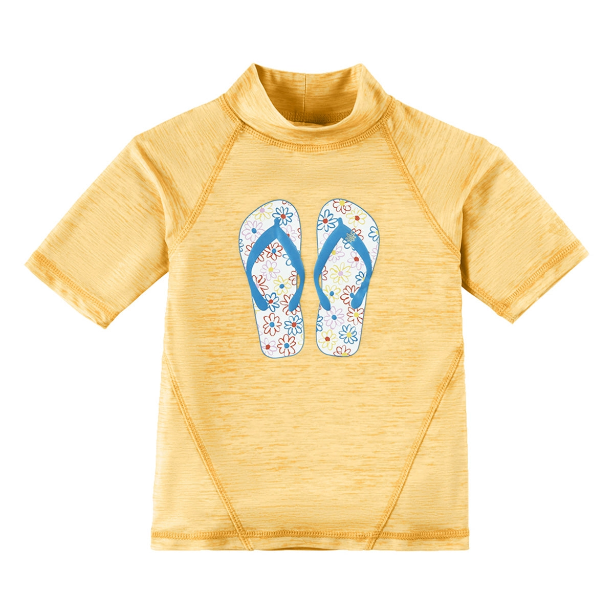 Girl's Short Sleeve Sport Sun & Swim Shirt