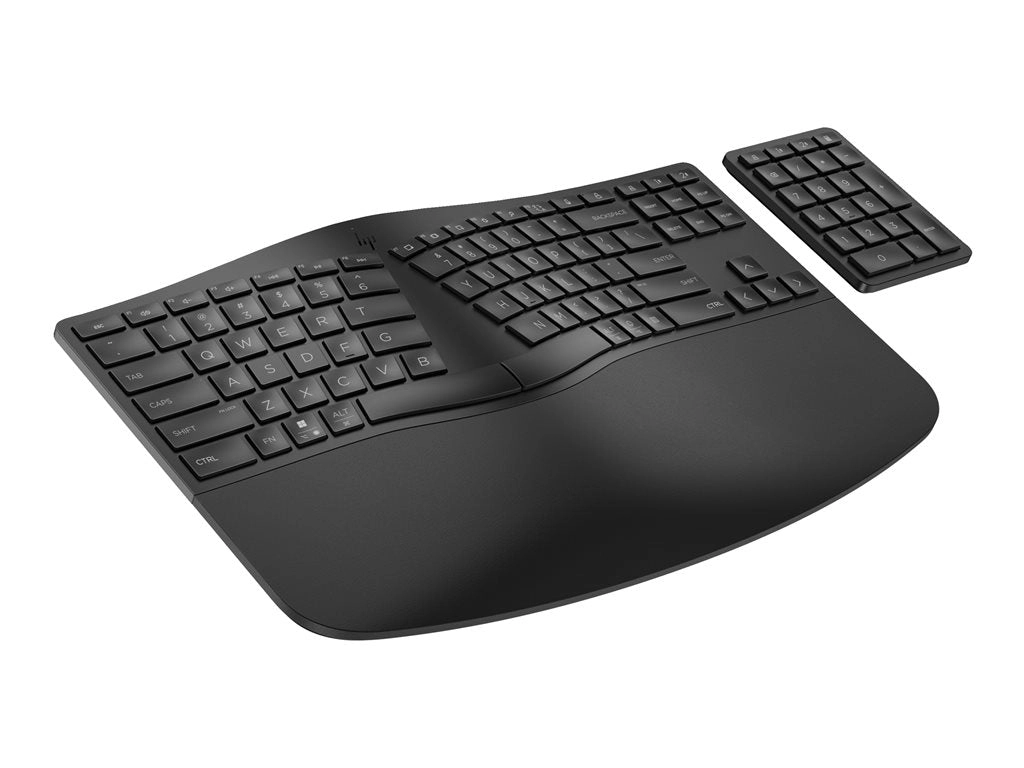 HP 965 - Keyboard and keypad set - compact size, 2-zone layout, separate numpad, low profile key travel, multi-device - wireless 7E756AA#ABA