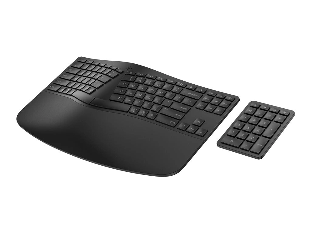 HP 965 - Keyboard and keypad set - compact size, 2-zone layout, separate numpad, low profile key travel, multi-device - wireless 7E756AA#ABA