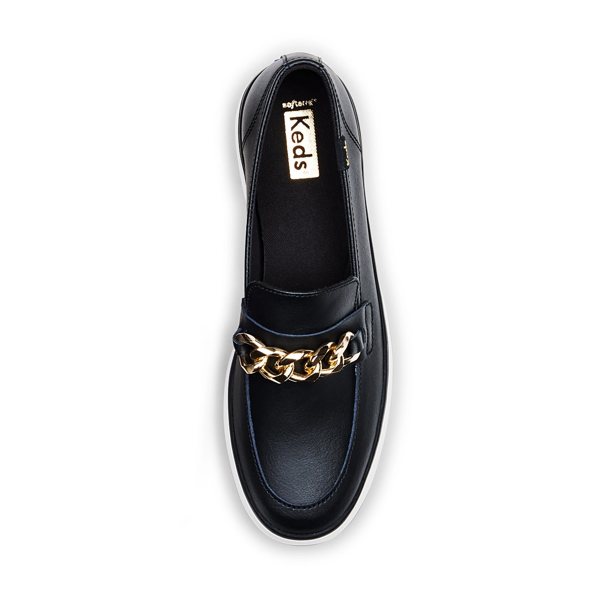 Keds Triple Decker Loafer Lug Black Gold