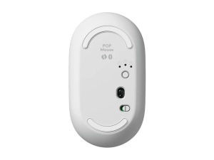 Logitech POP Icon Combo - Keyboard and mouse set - wireless - Bluetooth LE - QWERTY - English - off-white, orange 920-013104