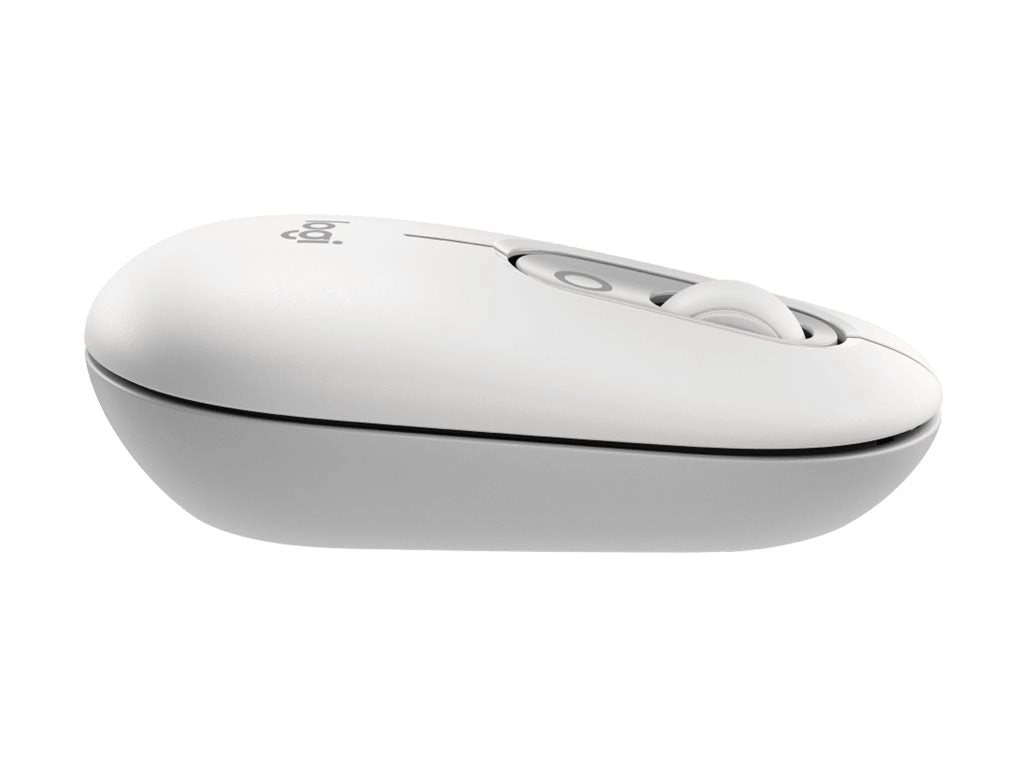 Logitech POP Icon Combo - Keyboard and mouse set - wireless - Bluetooth LE - QWERTY - English - off-white, orange 920-013104