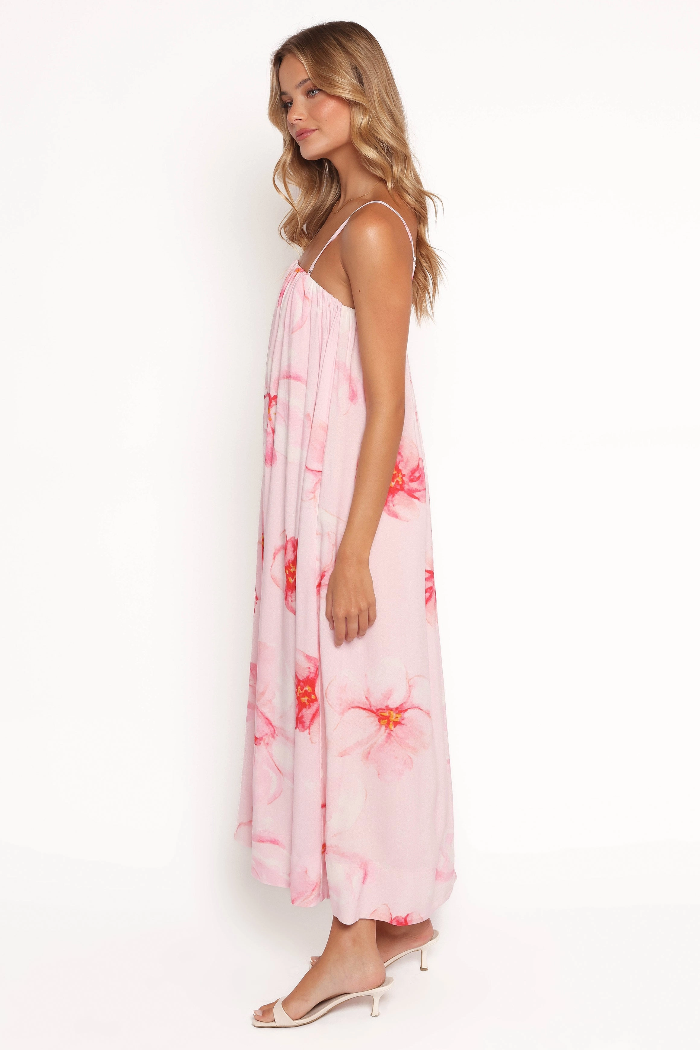 Margherita Maxi Dress - Pink Floral