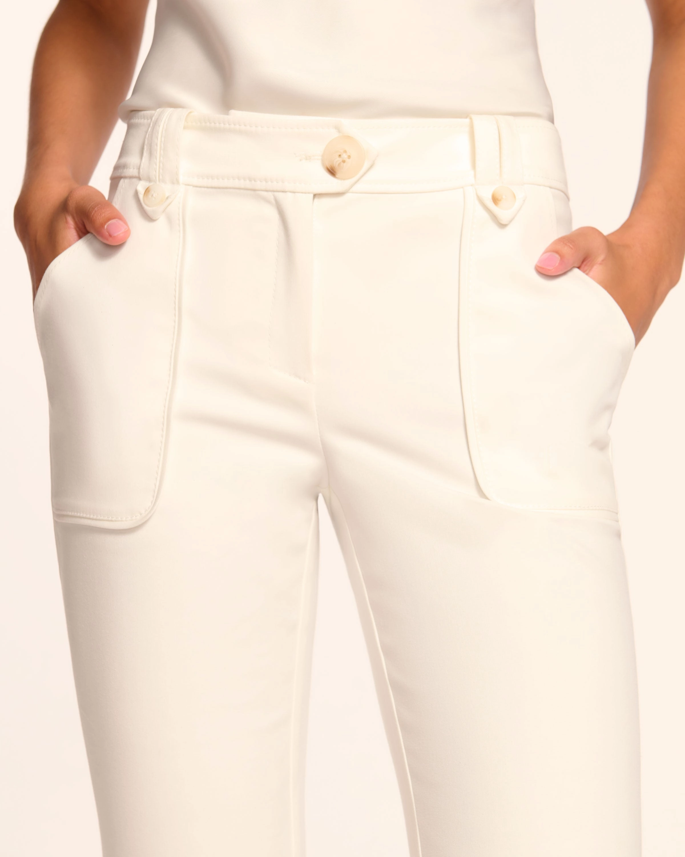 Marit Stretch Cotton Pant