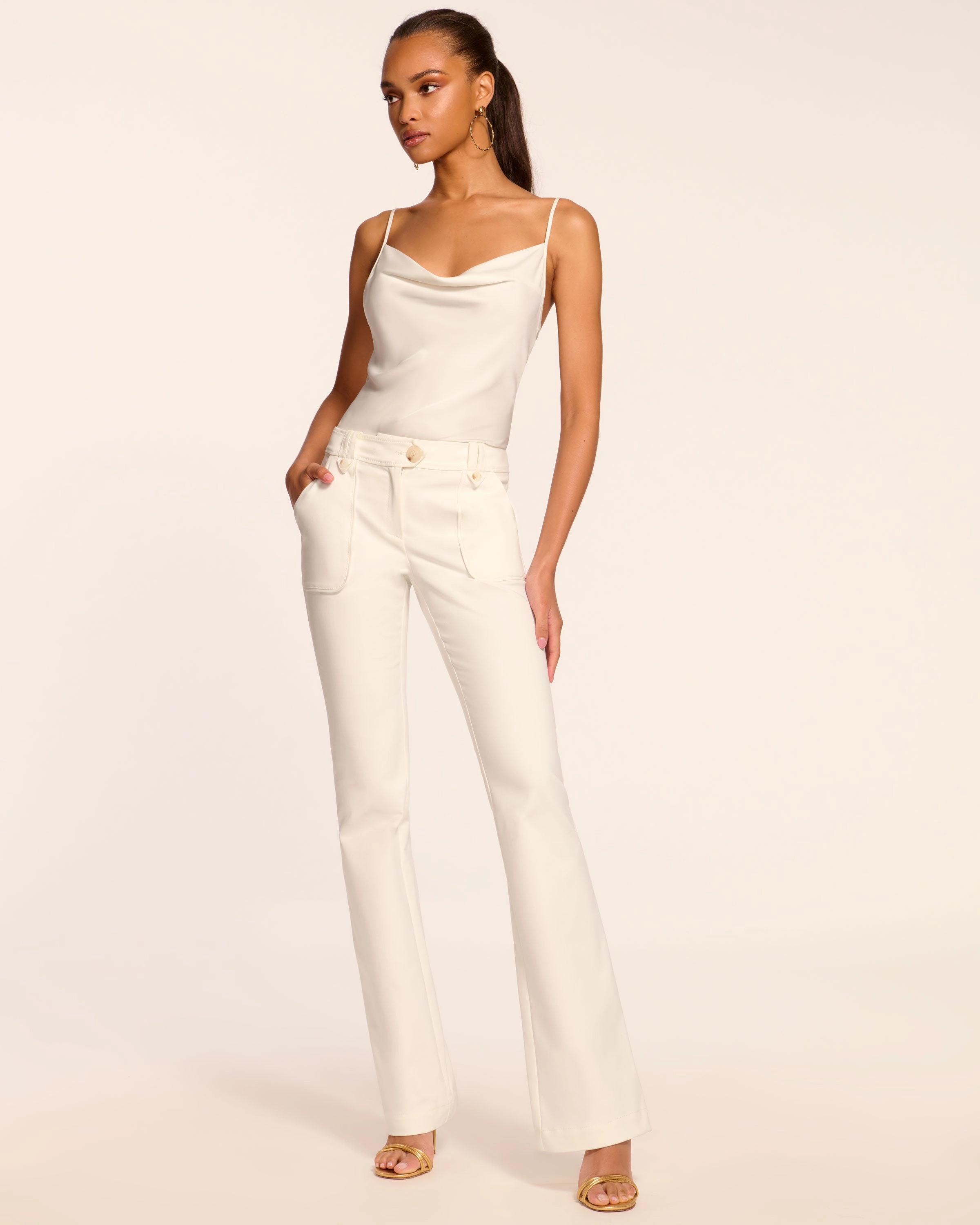 Marit Stretch Cotton Pant