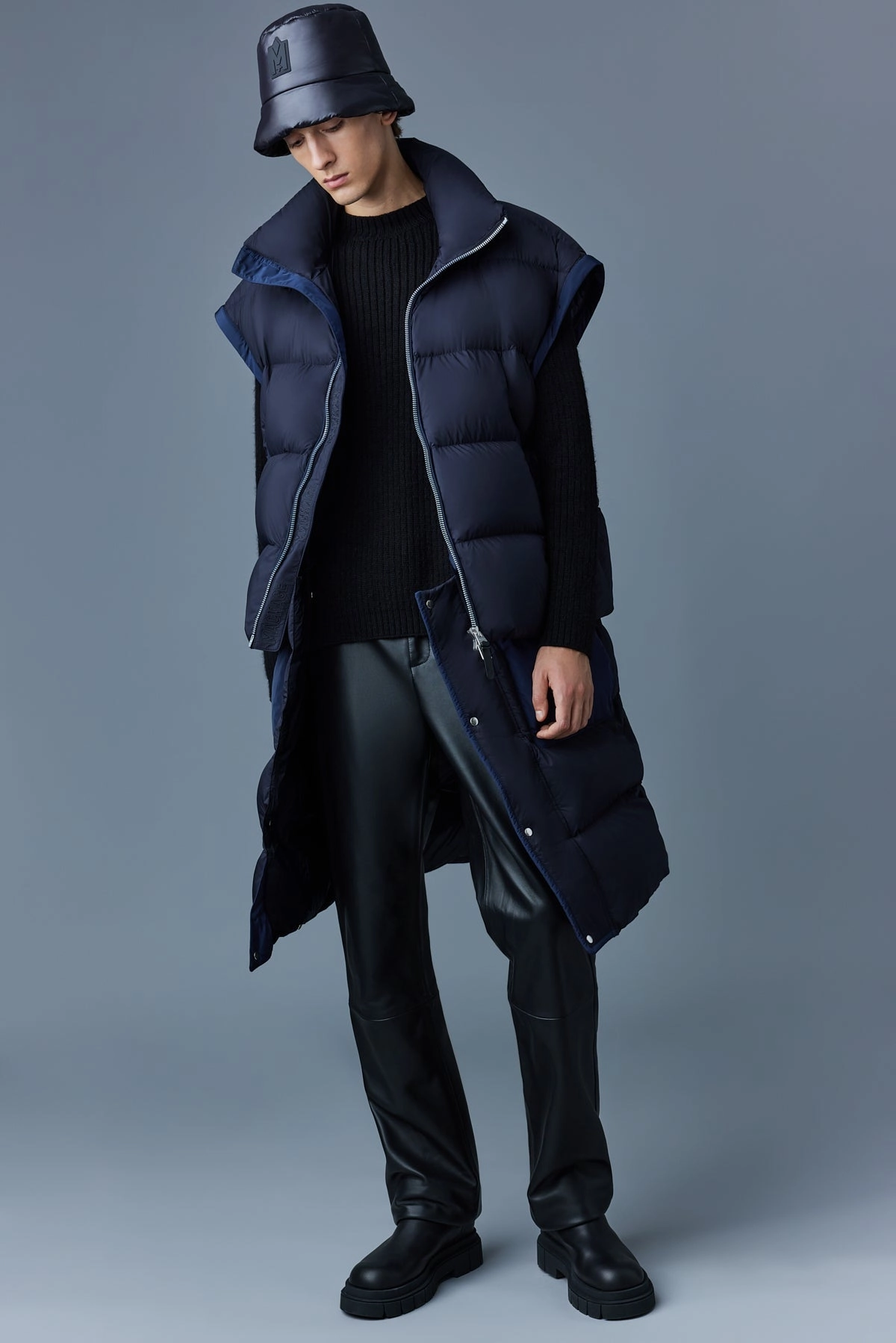 Men's CASIUS 4-in-1 Matte Light Down Navy