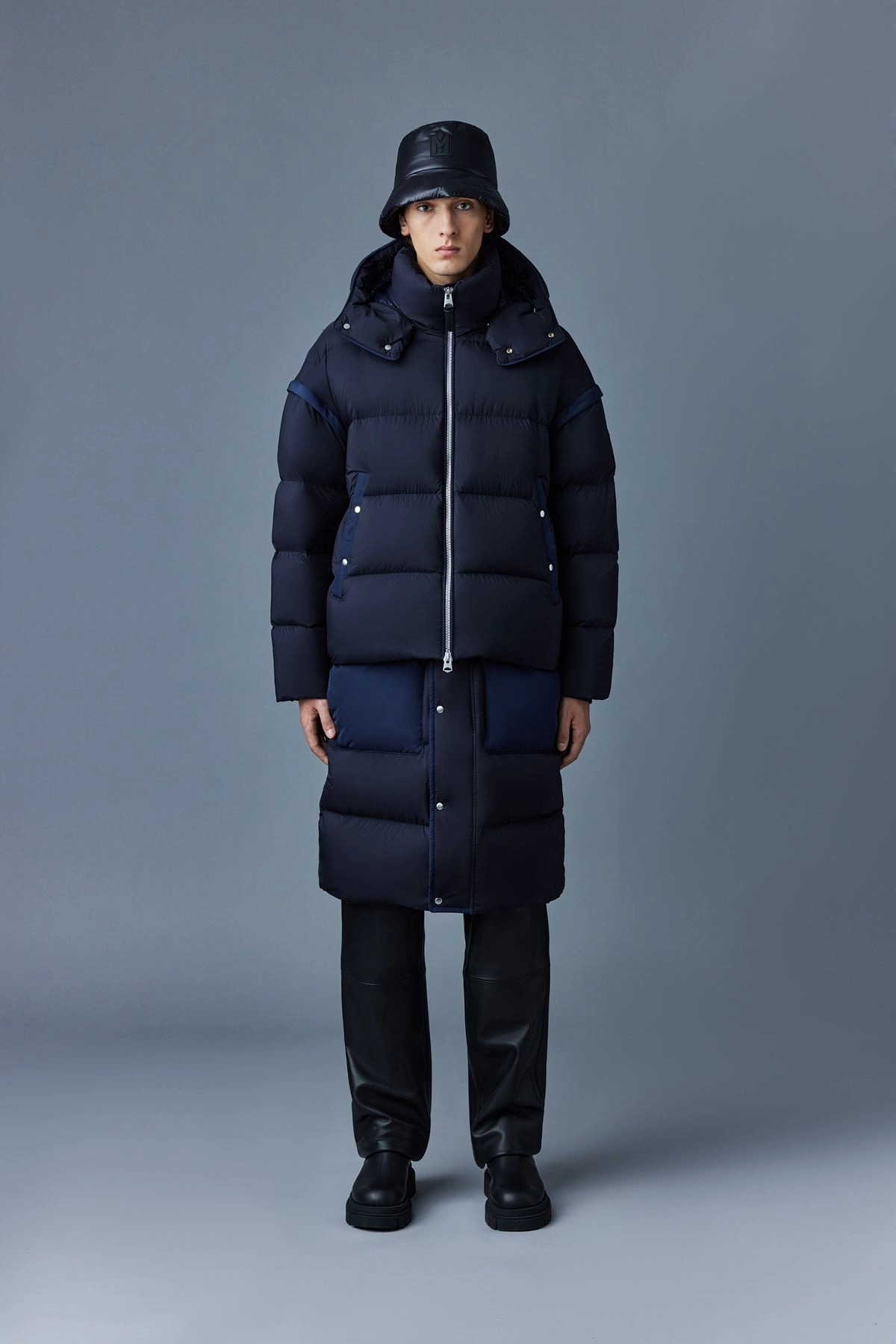 Men's CASIUS 4-in-1 Matte Light Down Navy