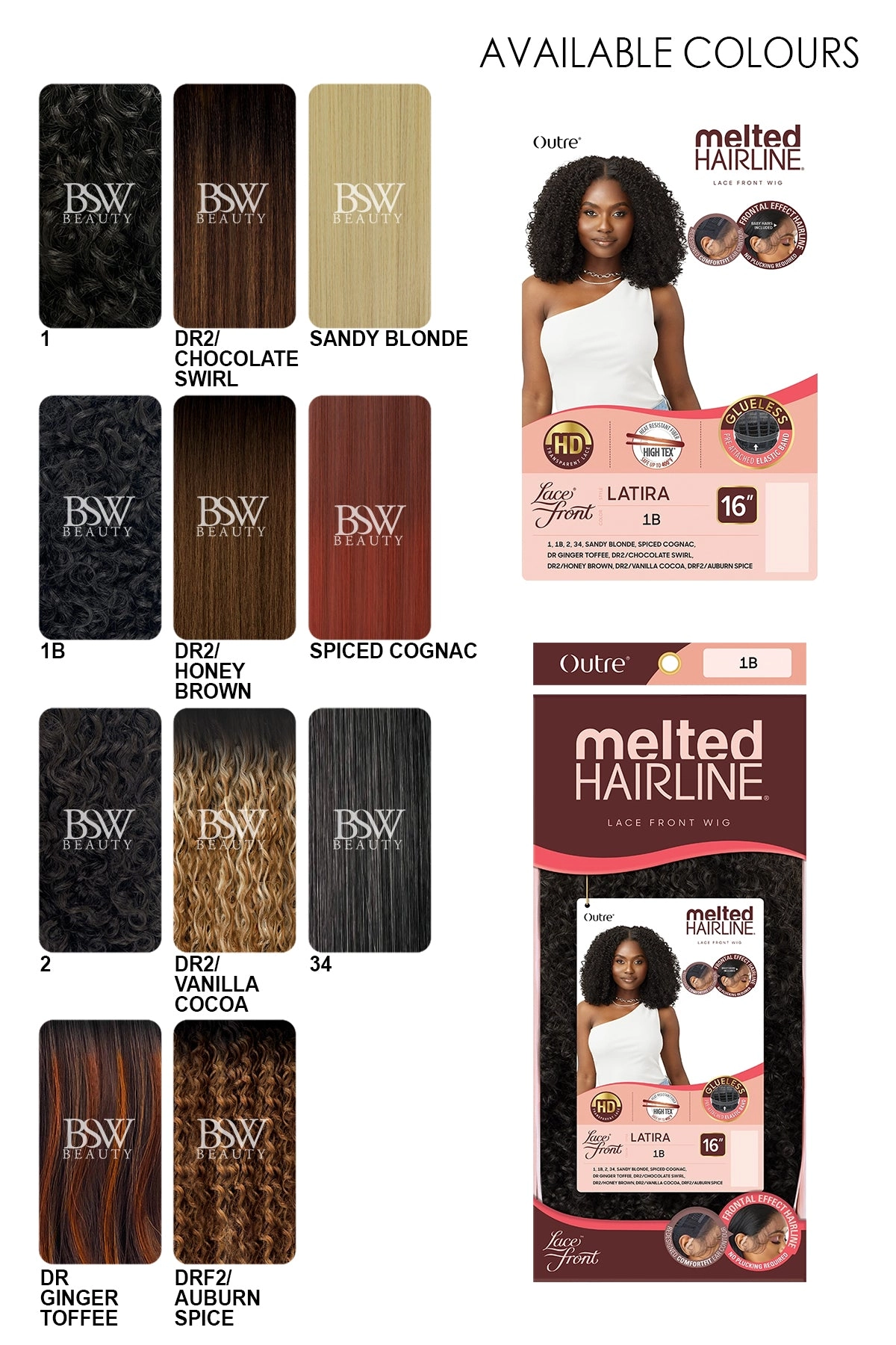 OUTRE  MELTED HAIRLINE - LATIRA